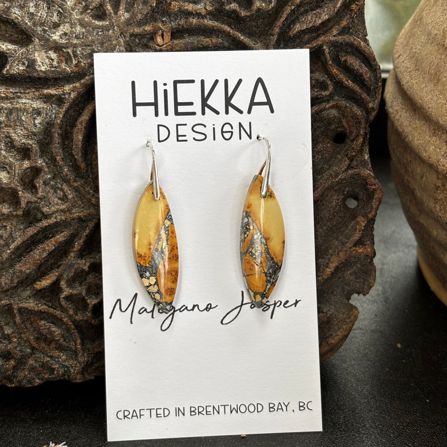 Maligano Jasper Dangle Earrings