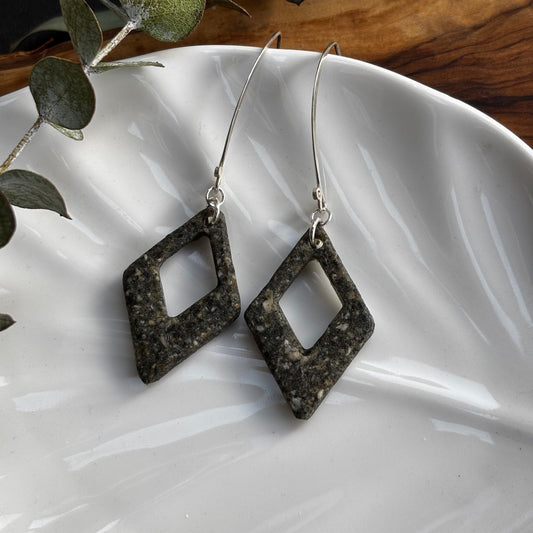 Vancouver Island Sand Diamond Earrings