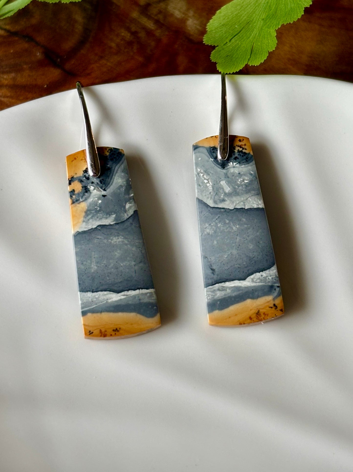 Maligano Jasper Dangle Earrings