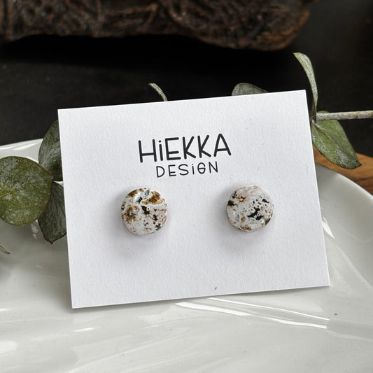 Ocean Jasper Round Studs