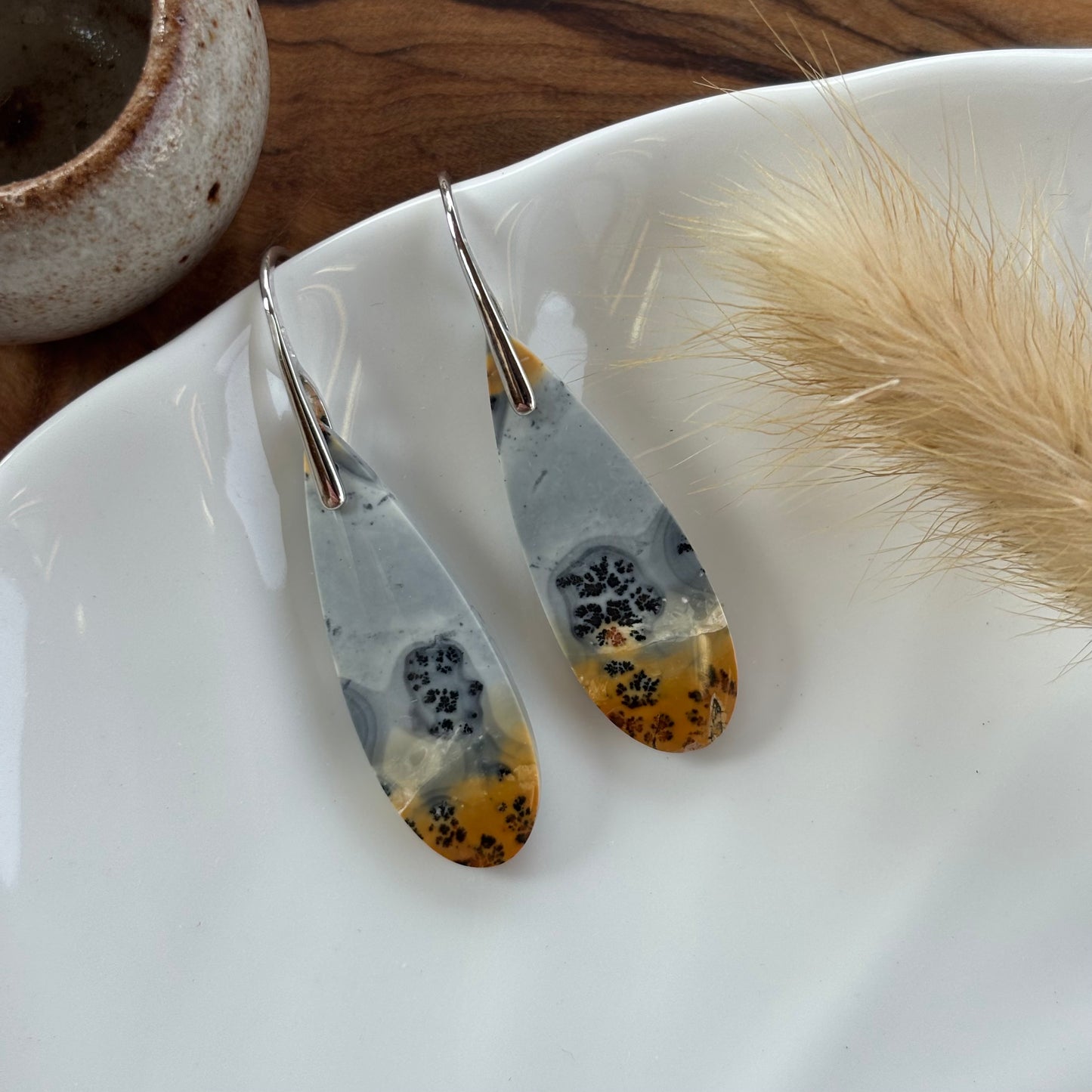 Maligano Jasper Dangle Earrings