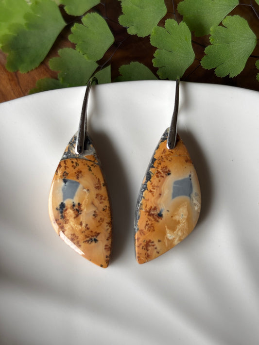 Maligano Jasper Dangle Earrings