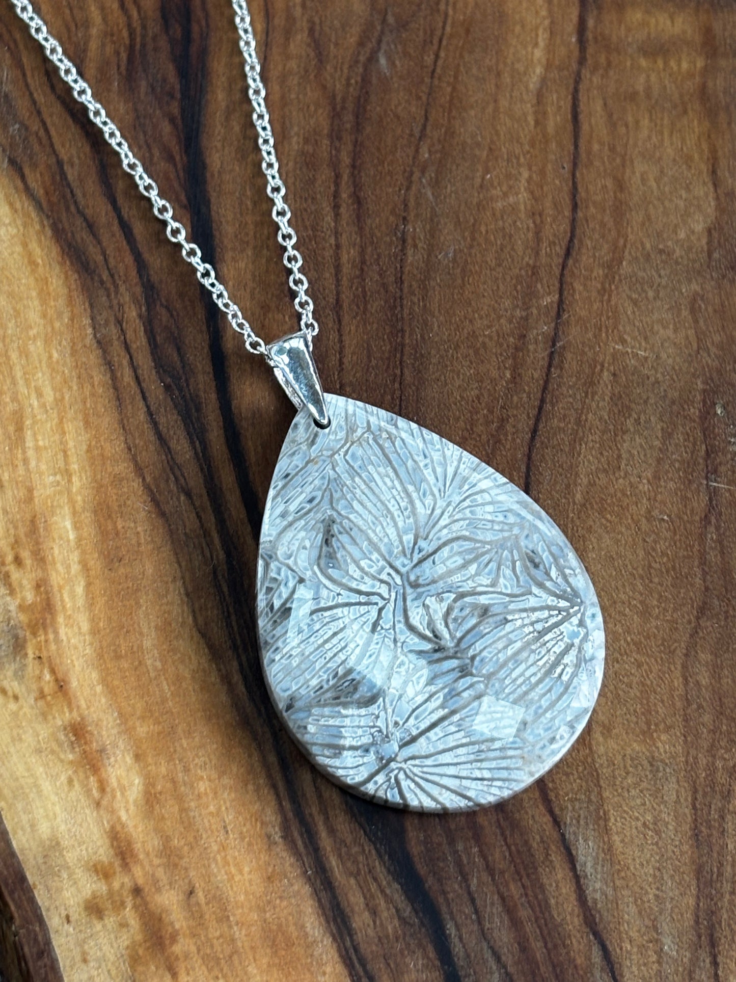 Fossilized Coral Necklace