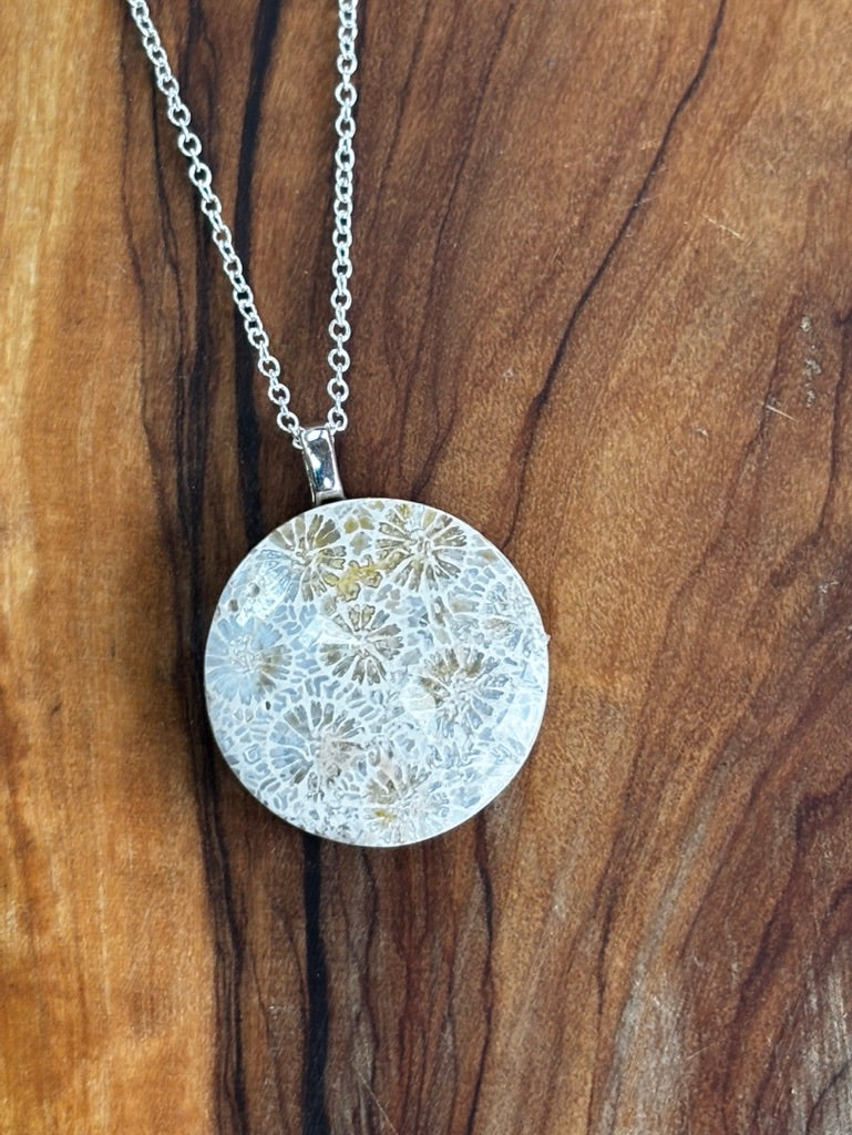 Fossilized Coral Necklace