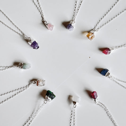 Birthstone Nugget Necklace