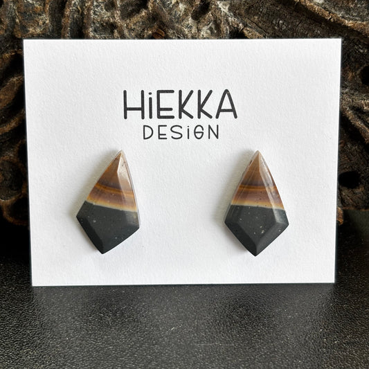 Polychrome Jasper Kite Studs