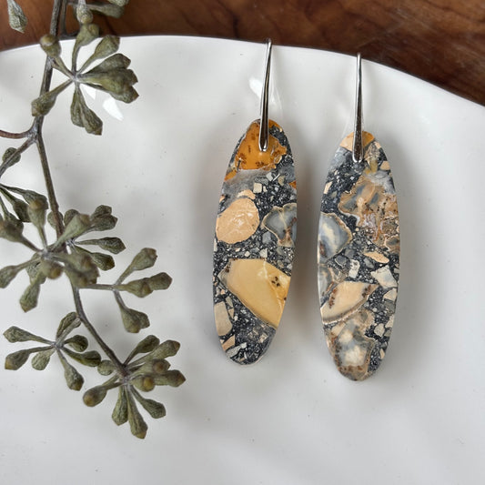 Maligano Jasper Dangle Earrings