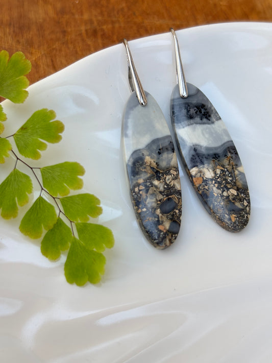 Maligano Jasper Dangle Earrings