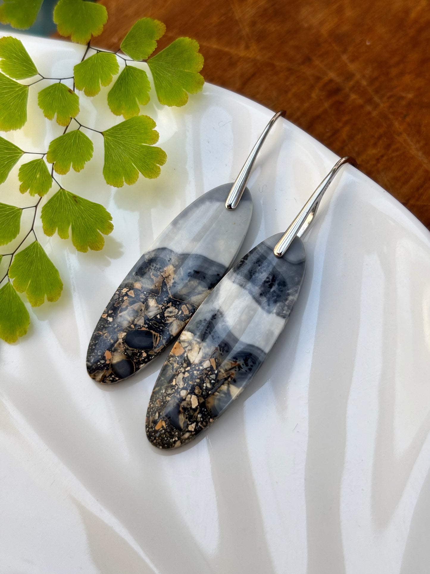 Maligano Jasper Dangle Earrings