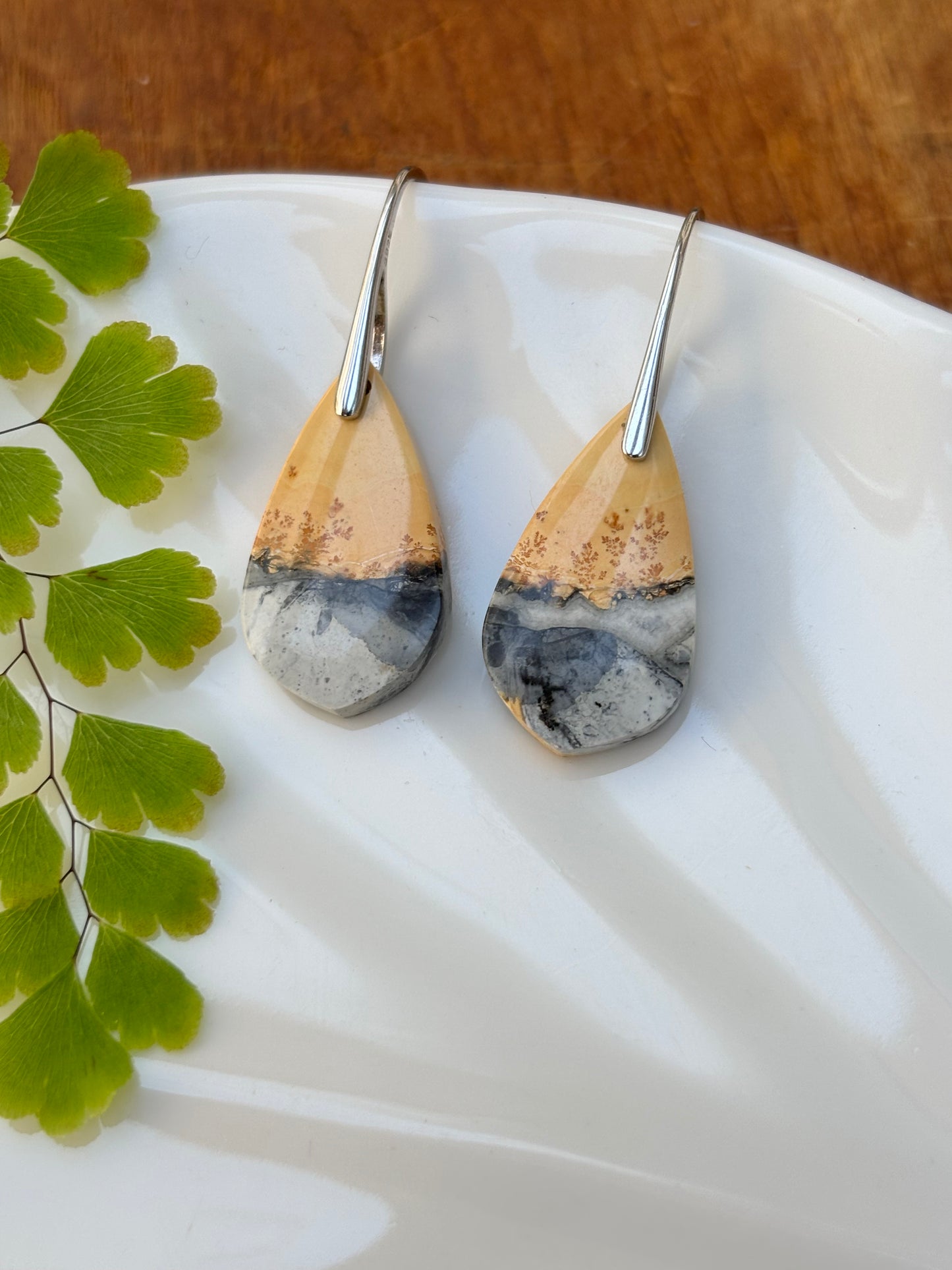 Maligano Jasper Dangle Earrings