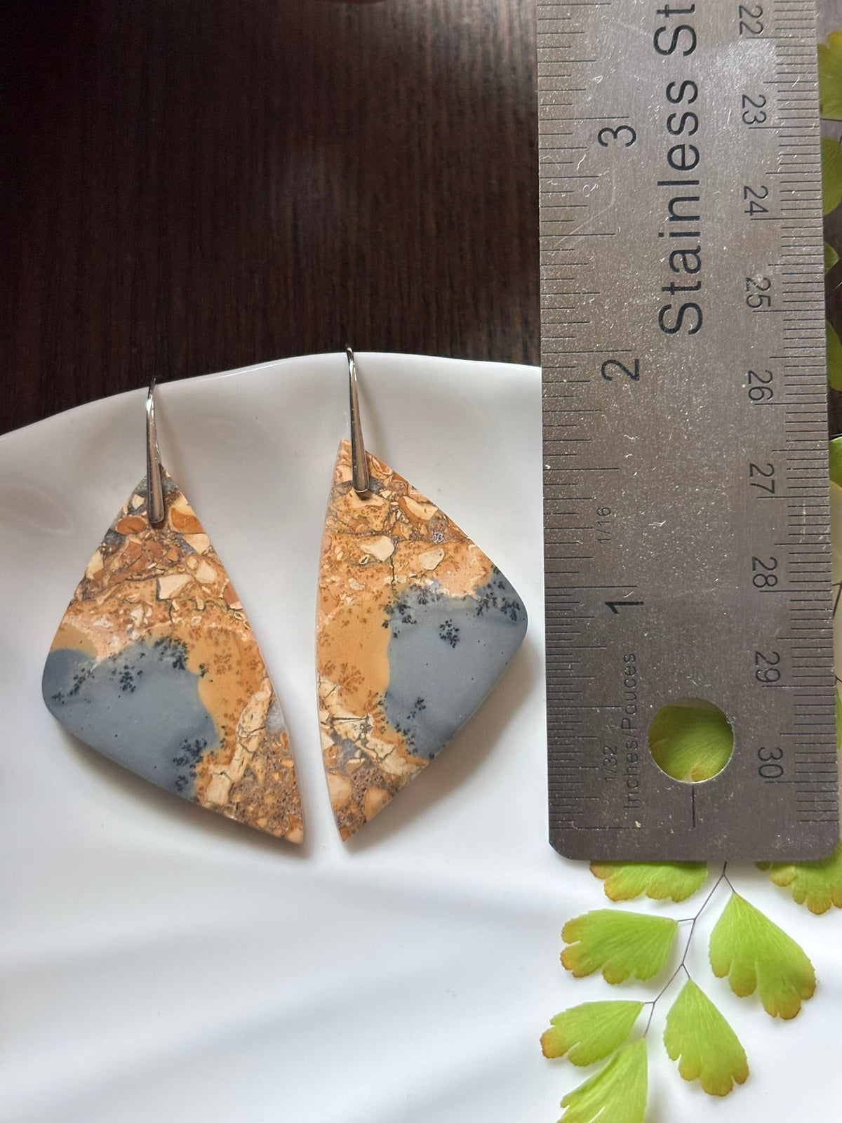 Maligano Jasper Earth Tones Earrings alternate view 4
