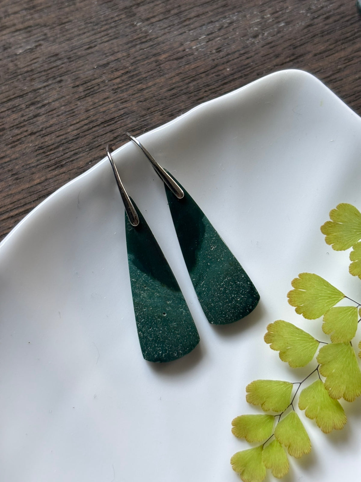 Polychrome Jasper Deep Forest Earrings