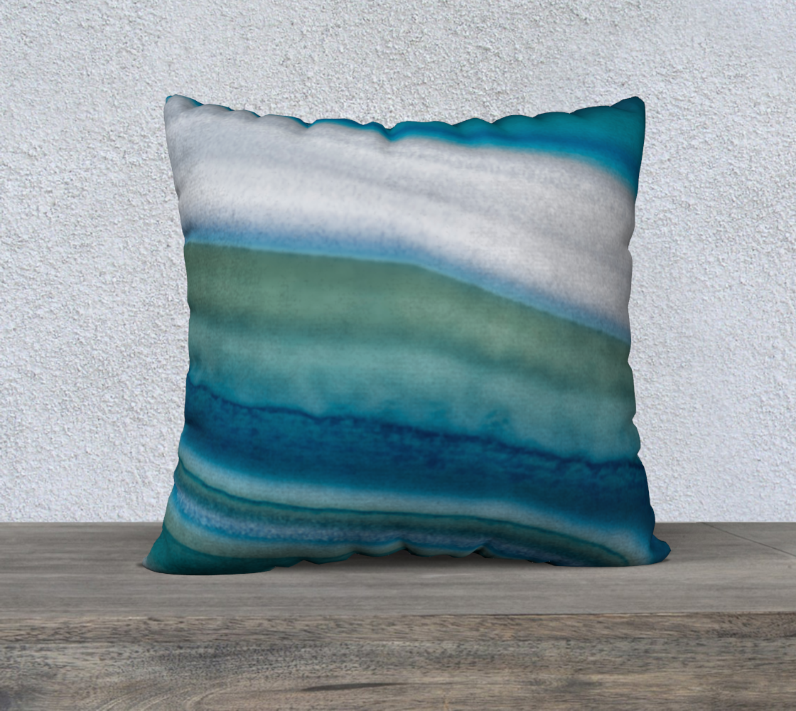 Agate Cushion Cover 22x22"