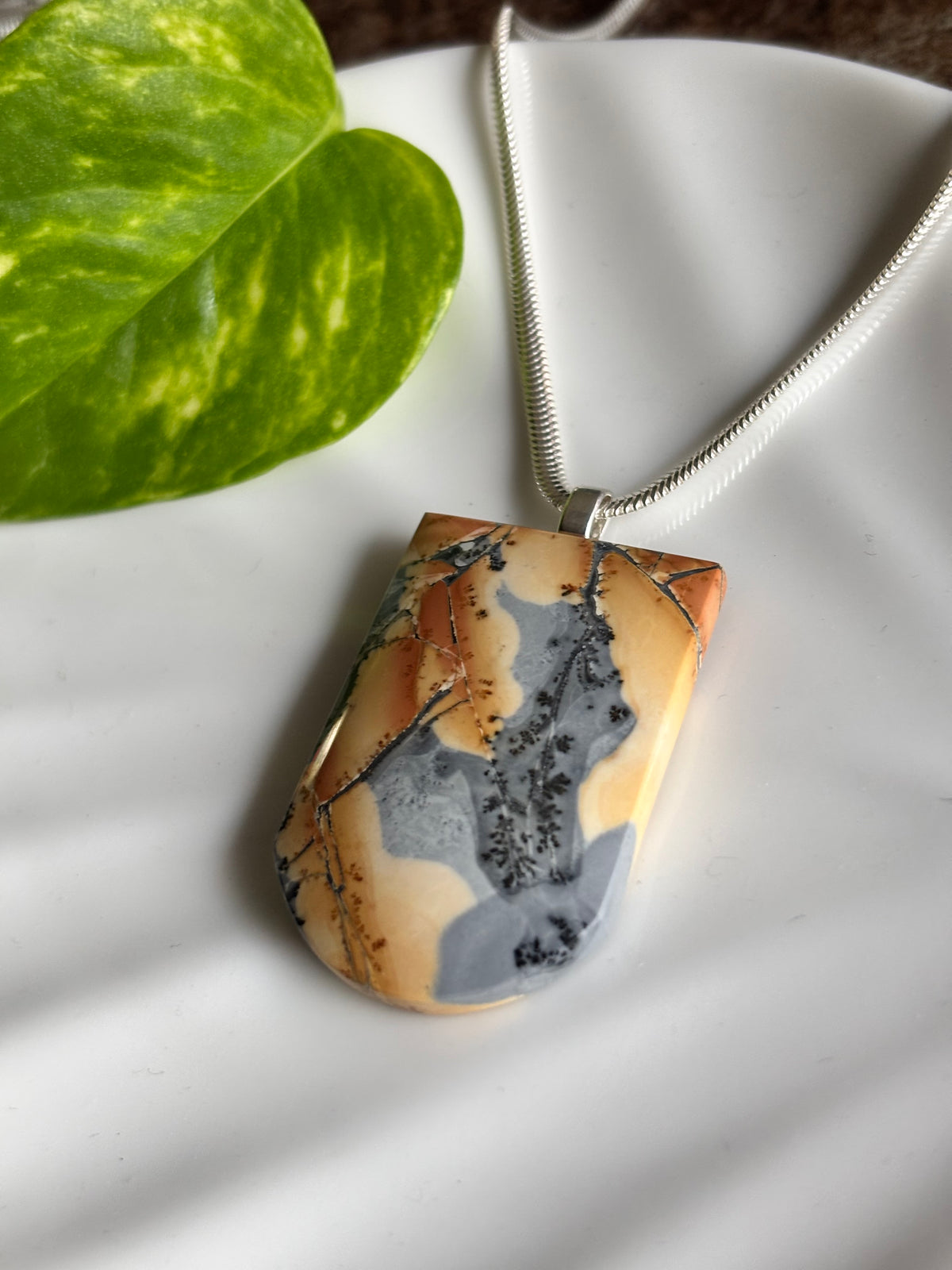 Maligano Jasper necklace view 2