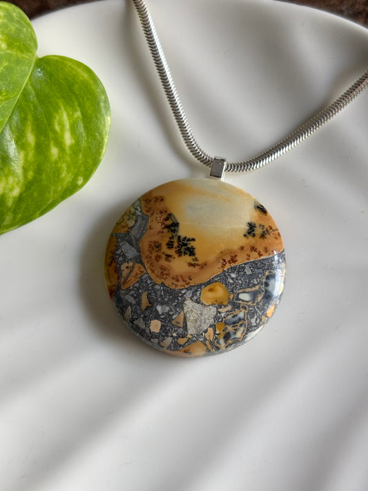 Maligano Jasper necklace view 1