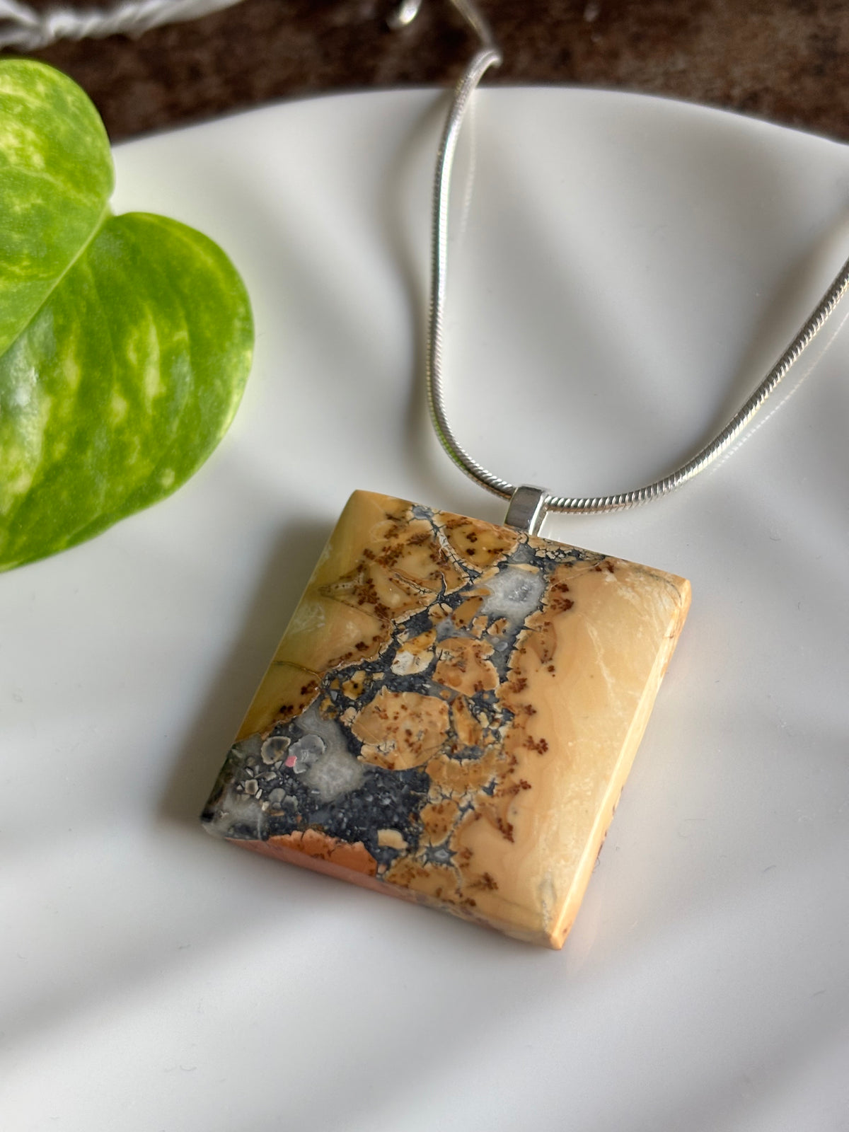 Maligano Jasper necklace view 2