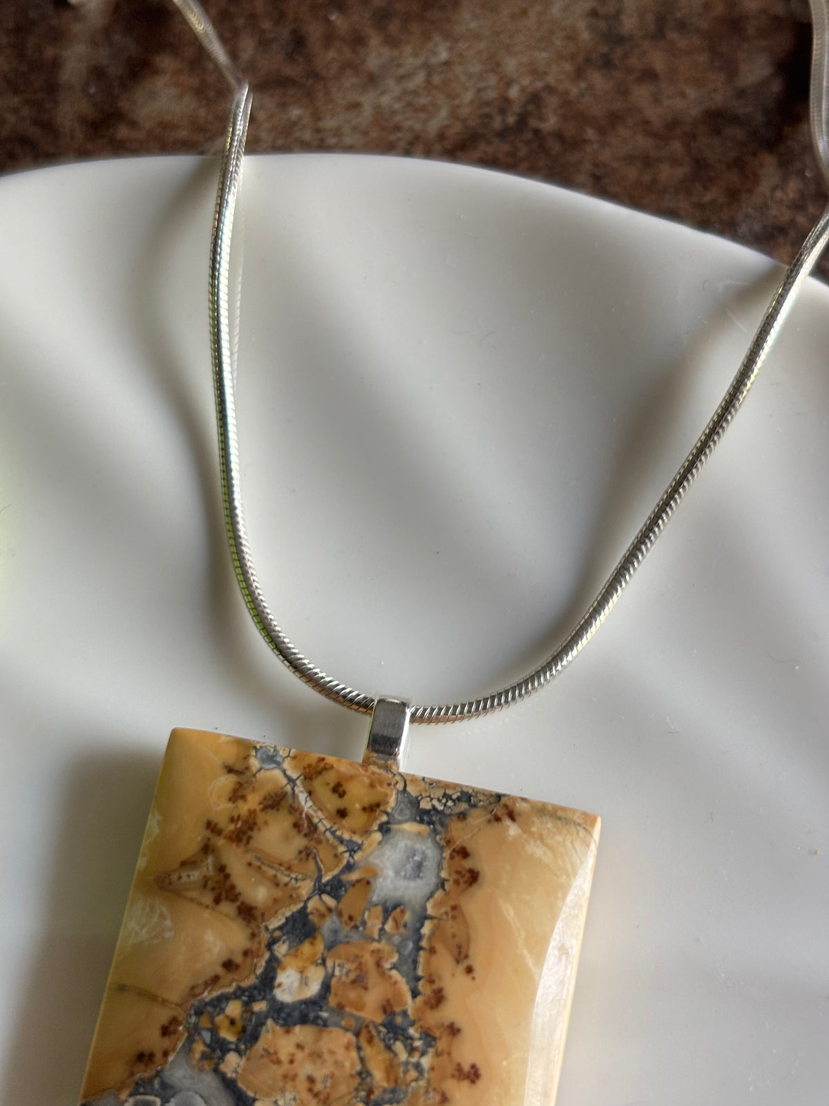 Maligano Jasper necklace view 3