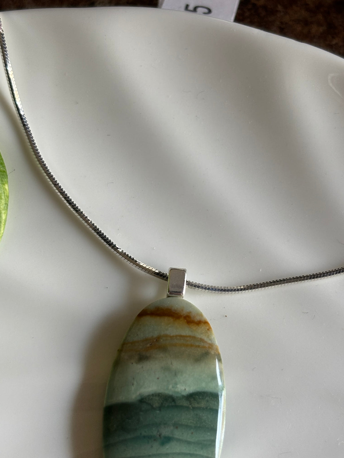 Polychrome Jasper necklace view 3