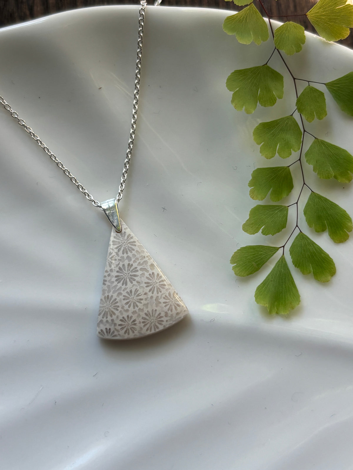 Fossilized Coral Necklace