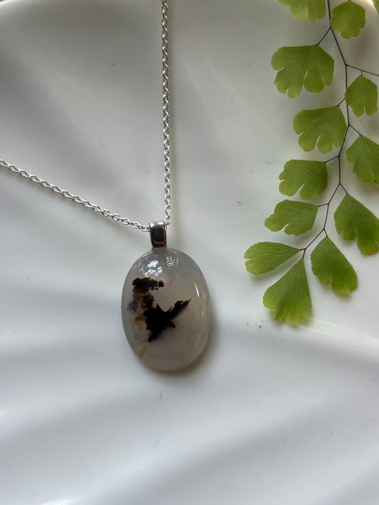Dendritic Agate Necklace