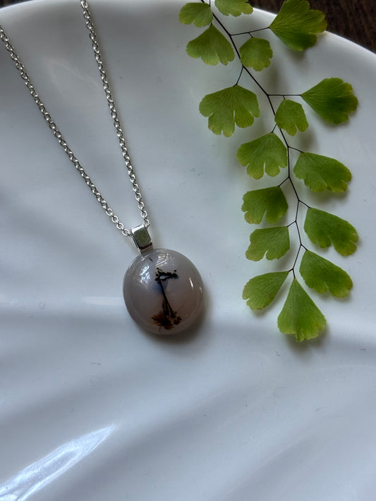 Dendritic Agate Necklace